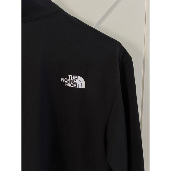 The North Face Made in Korea Black White 1/4 Zip Long Sleeve US Men’s Small - Picture 7 of 13